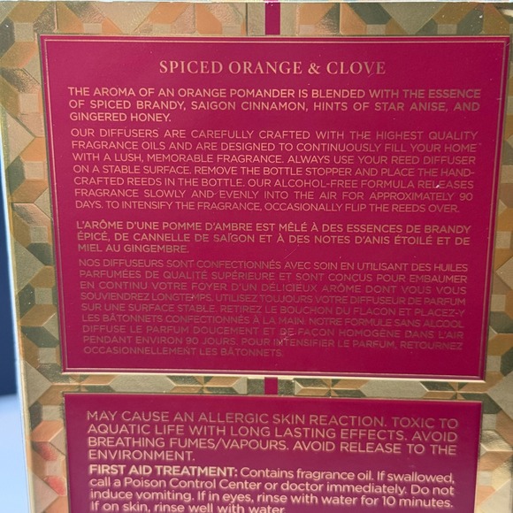 NEST Fragrances Spiced Orange & Clove Reed Diffuser 5.9 fl oz New in Box - Picture 3 of 5